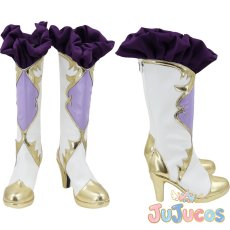 画像1: 絢瀬絵里　誕生石編　覚醒後　コスプレ靴　ラブライブ! School idol project　コスプレブーツ　JUJUcosplay (1)