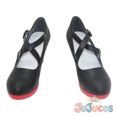 画像2: Vtuber　癒月ちょこ　メイド服　コスプレ靴　バーチャルYouTuber　コスプレブーツ　JUJUcosplay (2)