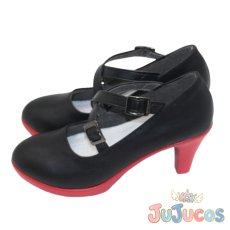 画像4: Vtuber　癒月ちょこ　メイド服　コスプレ靴　バーチャルYouTuber　コスプレブーツ　JUJUcosplay (4)