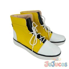 画像2: VTuber　獅子堂あかり　コスプレ靴　バーチャルYouTuber　コスプレブーツ　JUJUcosplay (2)