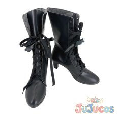 画像2: VTuber　星川サラ　白軍服　コスプレ靴　バーチャルYouTuber　コスプレブーツ　JUJUcosplay (2)