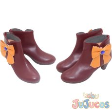 画像1: 大崎甘奈　コスプレ靴　THE IDOLM@STER SHINYCOLORS(アイドルマスター シャイニーカラーズ)　コスプレブーツ　JUJUcosplay (1)