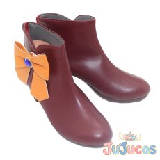 画像2: 大崎甘奈　コスプレ靴　THE IDOLM@STER SHINYCOLORS(アイドルマスター シャイニーカラーズ)　コスプレブーツ　JUJUcosplay (2)