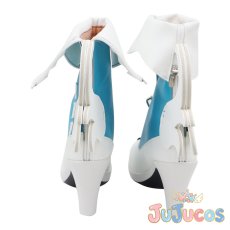 画像5: 日野森雫　扶翼のフェザー　コスプレ靴　プロジェクトセカイ カラフルステージ！ feat. 初音ミク　コスプレブーツ　JUJUcosplay (5)