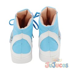 画像5: 白鳩いのり　コスプレ靴　神様ちゅ〜ず！　コスプレブーツ　JUJUcosplay (5)