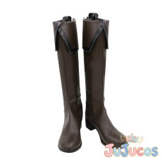 画像2: エドガー・アラン・ポオ　コスプレ靴　文豪ストレイドッグス　コスプレブーツ　JUJUcosplay (2)