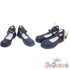 画像1: 阿慈谷ヒフミ　コラボカフェ　コスプレ靴　ブルーアーカイブ　コスプレブーツ　JUJUcosplay (1)