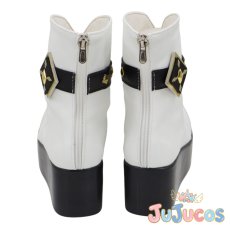 画像5: 霧矢あおい　プリズムサイバーグラフィックワンピ　コスプレ靴　アイカツ!　コスプレブーツ　JUJUcosplay (5)