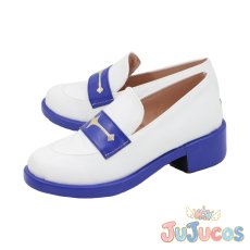 画像4: ホワイト　4周年　コスプレ靴　魔法使いの約束　コスプレブーツ　JUJUcosplay (4)