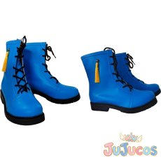 画像1: VTuber　甲斐田晴　玄武　四神　コスプレ靴　バーチャルYouTuber　コスプレブーツ　JUJUcosplay (1)