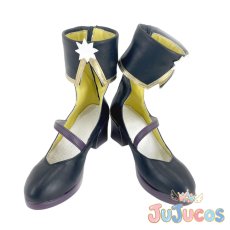 画像2: VTuber　珠乃井ナナ　コスプレ靴　バーチャルYouTuber　コスプレブーツ　JUJUcosplay (2)