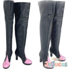 画像1: キュアキッス　コスプレ靴　キミとアイドルプリキュア♪　コスプレブーツ　JUJUcosplay (1)