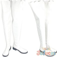 画像1: 氷月　コスプレ靴　Dr.STONE　コスプレブーツ　JUJUcosplay (1)