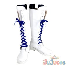 画像2: VTuber　一ノ瀬うるは　VSPO!SHOWDOWN　コスプレ靴　バーチャルYouTuber　コスプレブーツ　JUJUcosplay (2)