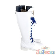 画像4: VTuber　一ノ瀬うるは　VSPO!SHOWDOWN　コスプレ靴　バーチャルYouTuber　コスプレブーツ　JUJUcosplay (4)