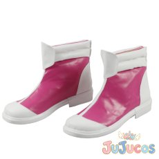 画像3: 相田マナ(キュアハート)　私服　コスプレ靴　ドキドキ!プリキュア　コスプレブーツ　JUJUcosplay (3)