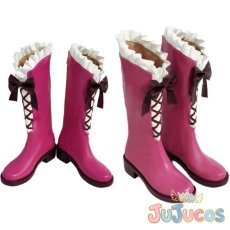 画像1: 矢澤にこ　コスプレ靴　ラブライブ! School idol project　コスプレブーツ　JUJUcosplay (1)