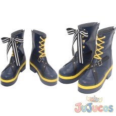 画像1: VTuber　戌神ころね　6th fes. Color Rise Harmony　コスプレ靴　バーチャルYouTuber　コスプレブーツ　JUJUcosplay (1)