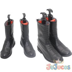 画像1: 巴武蔵　コスプレ靴　スーパーロボット大戦　コスプレブーツ　JUJUcosplay (1)