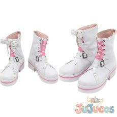 画像1: VTuber　博衣こより　6th fes. Color Rise Harmony　コスプレ靴　バーチャルYouTuber　コスプレブーツ　JUJUcosplay (1)