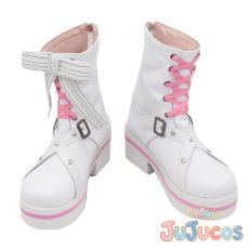 画像2: VTuber　博衣こより　6th fes. Color Rise Harmony　コスプレ靴　バーチャルYouTuber　コスプレブーツ　JUJUcosplay (2)