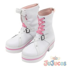 画像3: VTuber　博衣こより　6th fes. Color Rise Harmony　コスプレ靴　バーチャルYouTuber　コスプレブーツ　JUJUcosplay (3)