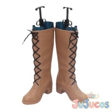 画像2: 風又ねり　コスプレ靴　星空鉄道とシロの旅　コスプレブーツ　JUJUcosplay (2)