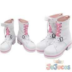 画像1: VTuber　Mococo Abyssgard(モココ・アビスガード)　6th fes. Color Rise Harmony　コスプレ靴　バーチャルYouTuber　コスプレブーツ　JUJUcosplay (1)