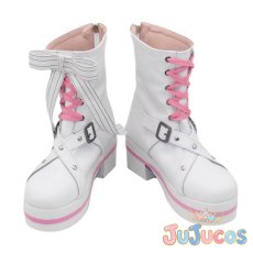 画像2: VTuber　Mococo Abyssgard(モココ・アビスガード)　6th fes. Color Rise Harmony　コスプレ靴　バーチャルYouTuber　コスプレブーツ　JUJUcosplay (2)