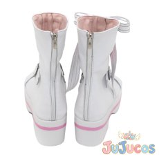 画像4: VTuber　Mococo Abyssgard(モココ・アビスガード)　6th fes. Color Rise Harmony　コスプレ靴　バーチャルYouTuber　コスプレブーツ　JUJUcosplay (4)