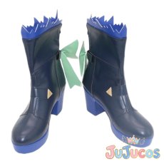 画像2: VTuber　白銀ノエル　ブライト衣装　コスプレ靴　バーチャルYouTuber　コスプレブーツ　JUJUcosplay (2)