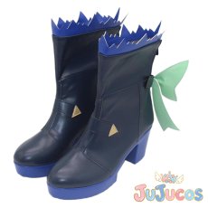 画像3: VTuber　白銀ノエル　ブライト衣装　コスプレ靴　バーチャルYouTuber　コスプレブーツ　JUJUcosplay (3)