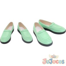 画像1: 双挽乃保　コスプレ靴　#コンパス 戦闘摂理解析システム　コスプレブーツ　JUJUcosplay (1)