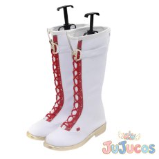 画像3: ハルカ　コスプレ靴　アークナイツ　コスプレブーツ　JUJUcosplay (3)