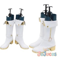 画像1: 逢坂壮五　8周年　WRITE THE NEXT STEP WITH YOU　コスプレ靴　アイドリッシュセブン　コスプレブーツ　JUJUcosplay (1)