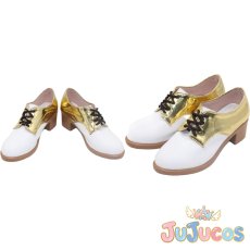 画像1: 四葉環　8周年　WRITE THE NEXT STEP WITH YOU　コスプレ靴　アイドリッシュセブン　コスプレブーツ　JUJUcosplay (1)
