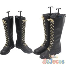 画像1: VTuber　領国つかさ　すぺしゃりて　コスプレ靴　バーチャルYouTuber　コスプレブーツ　JUJUcosplay (1)