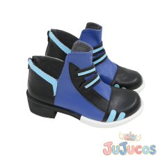 画像3: アズリウス　Blue Poison　コスプレ靴　アークナイツ　コスプレブーツ　JUJUcosplay (3)