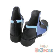 画像4: アズリウス　Blue Poison　コスプレ靴　アークナイツ　コスプレブーツ　JUJUcosplay (4)