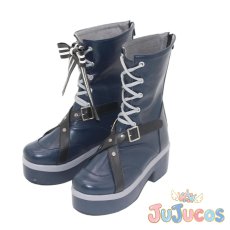 画像3: Vtuber　獅白ぼたん　6th fes. Color Rise Harmony　コスプレ靴　バーチャルYouTuber　コスプレブーツ　JUJUcosplay (3)