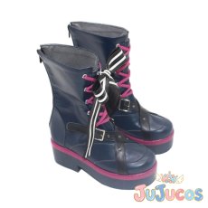 画像3: VTuber　常闇トワ　6th fes. Color Rise Harmony　コスプレ靴　バーチャルYouTuber　コスプレブーツ　JUJUcosplay (3)