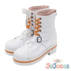 画像3: Vtuber　桃鈴ねね　6th fes. Color Rise Harmony　コスプレ靴　バーチャルYouTuber　コスプレブーツ　JUJUcosplay (3)