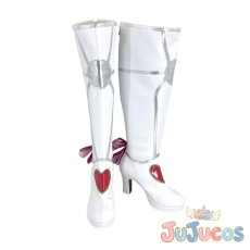 画像2: ファルル　マリオネットミューサイリウムワンピ　コスプレ靴　ぷよぷよ　コスプレブーツ　JUJUcosplay (2)