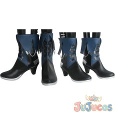 画像1: 豊川祥子　Ave Mujica　旋律の主人　アークナイツコラボ　コスプレ靴　BanG Dream!（バンドリ！）　コスプレブーツ　JUJUcosplay (1)