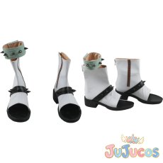 画像1: 白石杏　Fallen Kid　見上げた先の景色　コスプレ靴　プロジェクトセカイ カラフルステージ！ feat. 初音ミク　コスプレブーツ　JUJUcosplay (1)