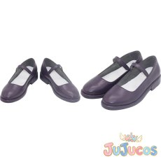 画像1: 伊草ハルカ　ドレス　コスプレ靴　ブルーアーカイブ　コスプレブーツ　JUJUcosplay (1)