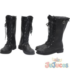 画像1: 河駒風ラブ　コスプレ靴　ブルーアーカイブ　コスプレブーツ　JUJUcosplay (1)