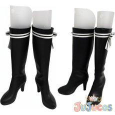 画像1: 春音あいら　シャイニーリボンコーデ　コスプレ靴　プリティーリズム・オーロラドリーム　コスプレブーツ　JUJUcosplay (1)