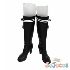 画像2: 春音あいら　シャイニーリボンコーデ　コスプレ靴　プリティーリズム・オーロラドリーム　コスプレブーツ　JUJUcosplay (2)