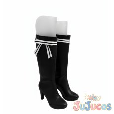 画像4: 春音あいら　シャイニーリボンコーデ　コスプレ靴　プリティーリズム・オーロラドリーム　コスプレブーツ　JUJUcosplay (4)